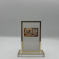 כיסוי לגפרורים אקריליק - זהב