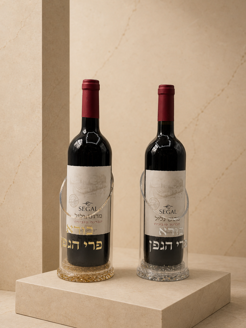 מעמד לבקבוק יין - בורא פרי הגפן